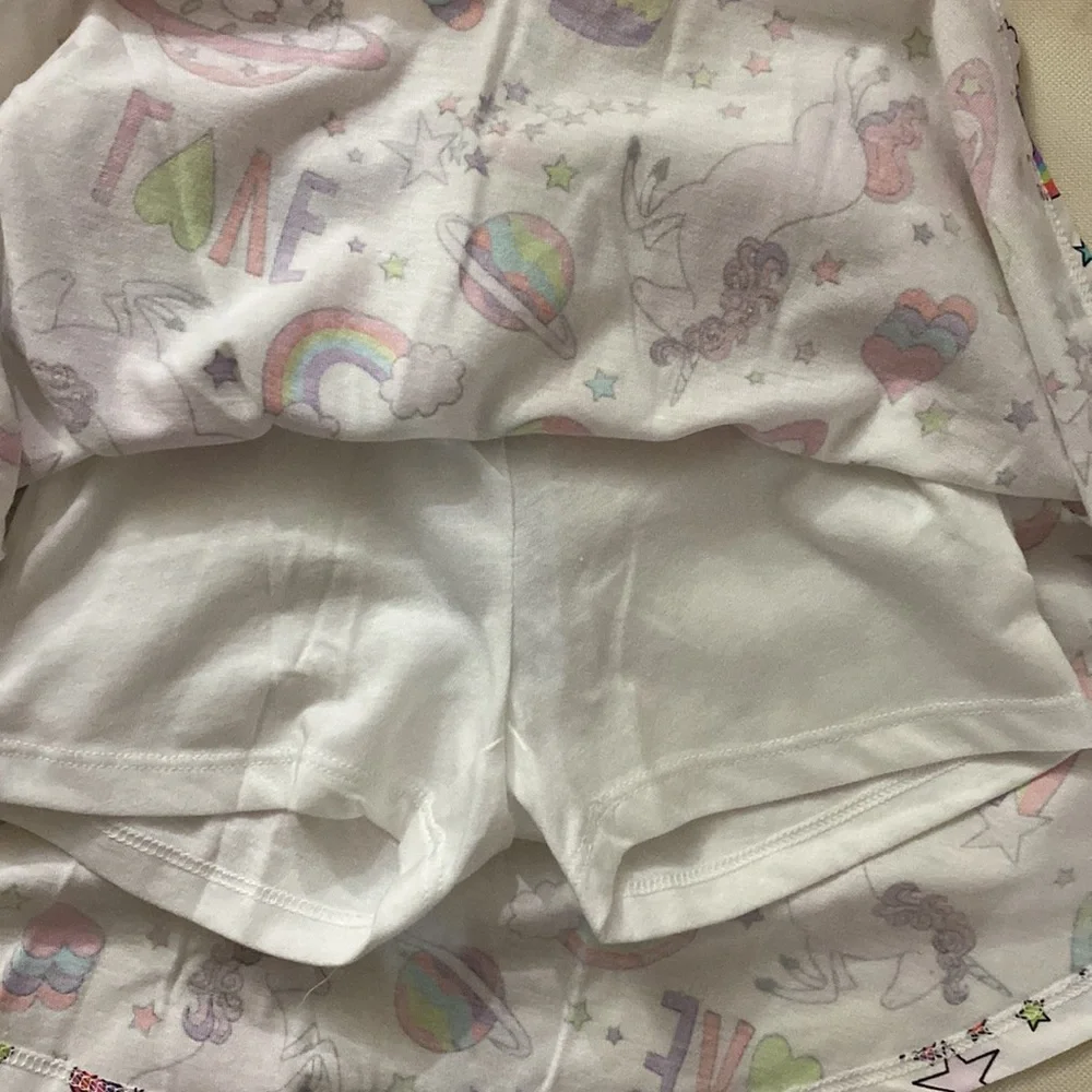 THE CHILDREN’S PLACE WHITE UNICORN SKORT